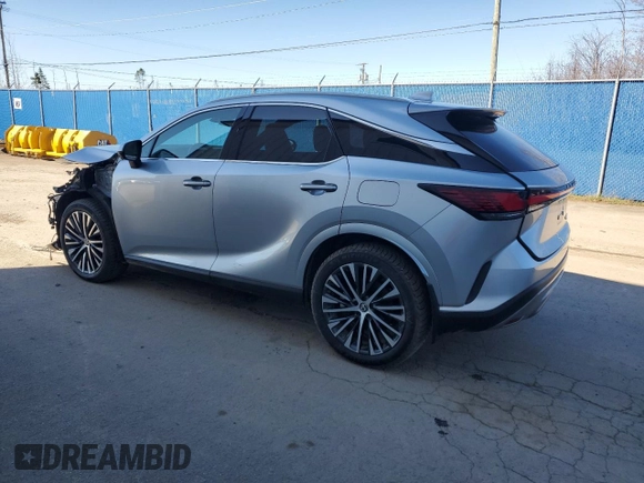 2024 Lexus RX 350h with VIN 2T2BBMCA7RC039049, listed as a Copart auction lot 55382485 with 32,336 mi miles and Clean Title. Bid and sale history available at DreamBid. Image 2.