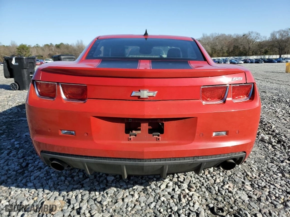 2010 Chevrolet Camaro 2SS with VIN 2G1FT1EW4A9182659, listed as a Copart auction lot 45244465 with 40,583 mi miles and Salvage Title. Bid and sale history available at carsss.com. Image 6.
