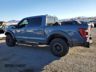 2023 Ford F-150 Raptor with VIN 1FTFW1RG6PFA84346, listed as a Copart auction lot 88040785 with 34,137 mi miles and Salvage Title. Bid and sale history available at DreamBid. Image 2.