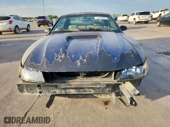 2001 Ford Mustang Standard with VIN 1FAFP40421F247069, listed as a Copart auction lot 61634675 with 133,681 mi miles and Salvage title. Bid and sale history available at DreamBid. Image 5.