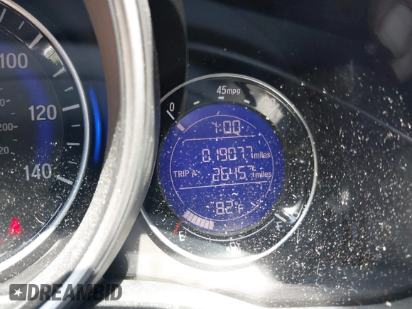 2019 Honda Fit LX with VIN 3HGGK5H48KM749935, listed as a IAAI auction lot 42082491 with 19,077 mi miles. Bid and sale history available at carsss.com. Image 15.