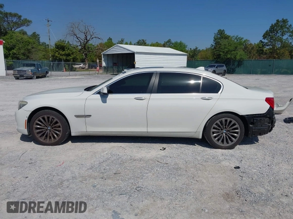 2012 BMW 7 Series 740Li with VIN WBAKB4C53CC576991, listed as a IAAI auction lot 41985643 with 107,416 mi miles and . Bid and sale history available at DreamBid. Image 15.