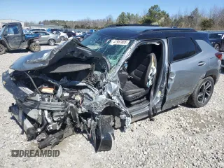 2023 Chevrolet TrailBlazer RS with VIN KL79MTSL7PB064584, listed as a Copart auction lot 47987805 with Not Provided miles and Salvage Title. Bid and sale history available at DreamBid. Image 1.