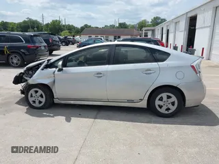2011 Toyota Prius I with VIN JTDKN3DU0B5287578, listed as a IAAI auction lot 42103674 with 187,808 mi miles. Bid and sale history available at carsss.com. Image 15.
