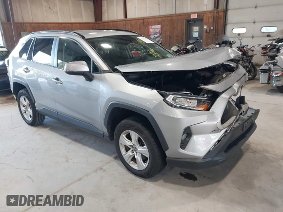 2021 Toyota RAV4 XLE with VIN 2T3P1RFV5MC180890, listed as a IAAI auction lot 42567858 with 56,961 mi miles and . Bid and sale history available at DreamBid. Image 1.
