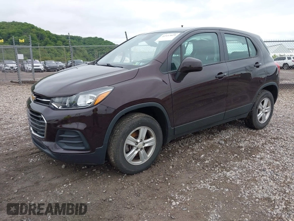 2021 Chevrolet Trax LS z VIN KL7CJNSB2MB360206, wystawiony jako IAAI lot #42337029 z przebiegiem 39 541 mil mil oraz . Historia ofert i sprzedaży dostępna na DreamBid. Obrazek 2.