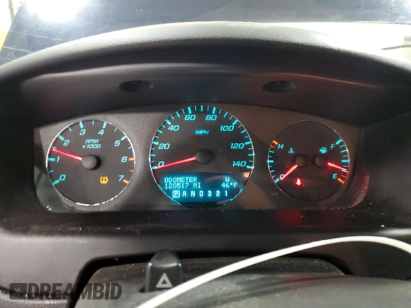 2011 Chevrolet Impala with VIN 2G1WG5EK3B1224067, listed as a Copart auction lot 52213955 with 120,517 mi miles and Salvage Title. Bid and sale history available at DreamBid. Image 9.