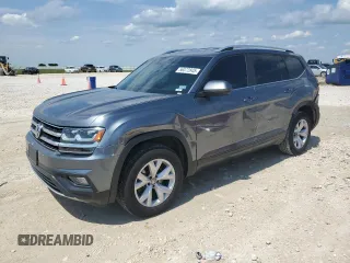 2019 Volkswagen Atlas SE with VIN 1V2WR2CAXKC568577, listed as a Copart auction lot 56372845 with 72,493 mi miles and Salvage title. Bid and sale history available at DreamBid. Image 1.