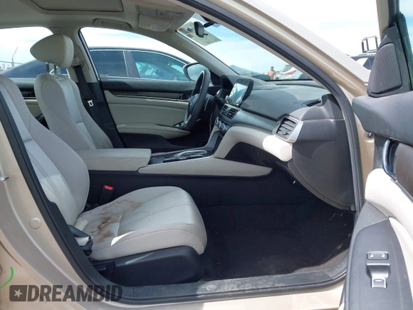 2019 Honda Accord EX z VIN 1HGCV3F47KA009254, wystawiony jako IAAI lot #42271892 z przebiegiem 107 552 mil mil oraz . Historia ofert i sprzedaży dostępna na DreamBid. Obrazek 5.