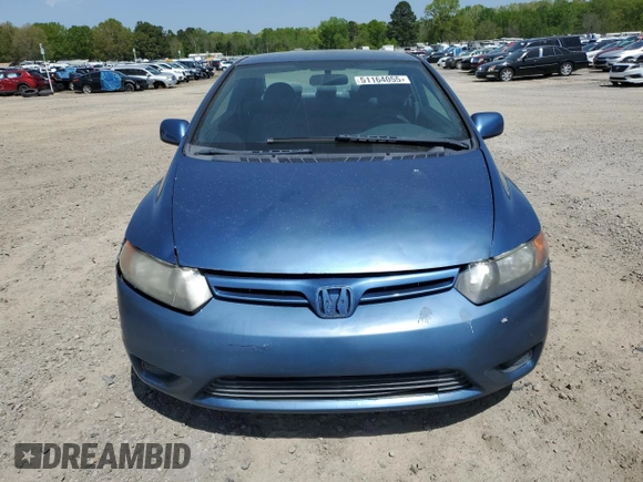 2008 Honda Civic Cpe LX with VIN 2HGFG12658H516389, listed as a Copart auction lot 51164055 with 204,514 mi miles and Salvage Title. Bid and sale history available at carsss.com. Image 5.