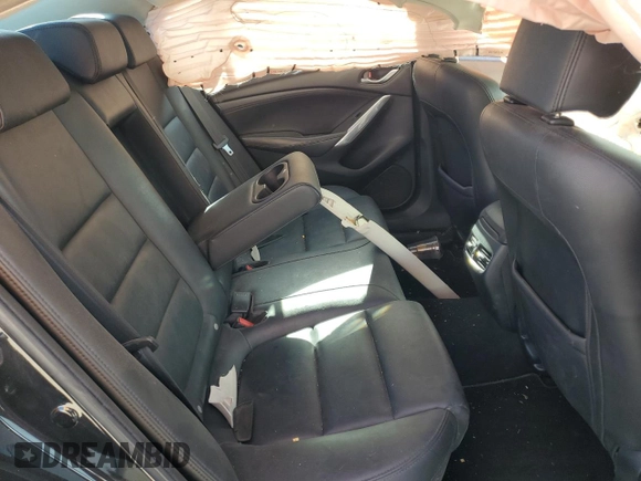 2015 Mazda 6 i Touring with VIN JM1GJ1V51F1224211, listed as a Copart auction lot 52652545 with 176,399 mi miles and Salvage Title. Bid and sale history available at carsss.com. Image 10.
