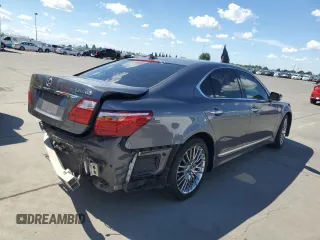 2012 Lexus LS 460 with VIN JTHBL5EF0C5109106, listed as a Copart auction lot 56967365 with Not provided miles and Salvage title. Bid and sale history available at DreamBid. Image 3.