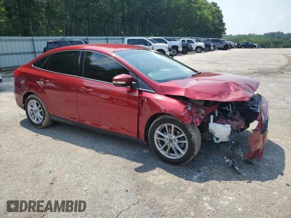 2017 Ford Focus SE with VIN 1FADP3F26HL327333, listed as a Copart auction lot 59206945 with 33,762 mi miles and Salvage title. Bid and sale history available at DreamBid. Image 4.
