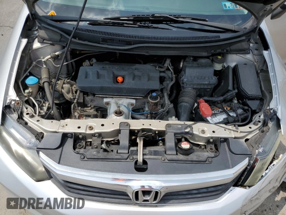 2012 Honda Civic LX с VIN 19XFB2F5XCE348936, выставлен на аукционе Copart как лот 60262265 с пробегом 199 721 миль миль и Списание • Salvage title. История ставок и продаж доступна на DreamBid. Изображение 11.