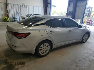 2022 Nissan Sentra S z VIN 3N1AB8BV3NY225101, wystawiony jako Copart lot #51461615 z przebiegiem 51 461 mil mil oraz Szkoda całkowita • Salvage title. Historia ofert i sprzedaży dostępna na DreamBid. Obrazek 3.