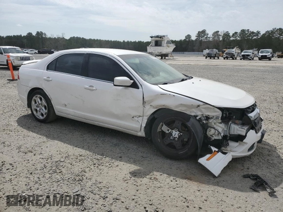 2011 Ford Fusion SE with VIN 3FAHP0HA8BR271747, listed as a Copart auction lot 49975735 with 154,136 mi miles and Salvage Title. Bid and sale history available at DreamBid. Image 4.