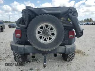 2007 Jeep Wrangler Rubicon with VIN 1J4GA64137L181809, listed as a Copart auction lot 53756665 with Not provided miles and Salvage title. Bid and sale history available at DreamBid. Image 6.