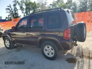2003 Jeep Liberty Limited with VIN 1J4GK58K03W505110, listed as a Copart auction lot 55057165 with 165,021 mi miles and Salvage Title. Bid and sale history available at carsss.com. Image 2.