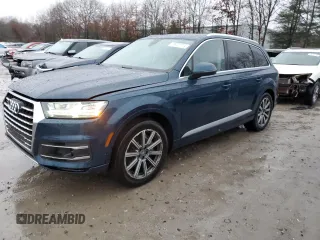 2019 Audi Q7 Premium Plus with VIN WA1LAAF70KD002387, listed as a Copart auction lot 79001714 with 70,368 mi miles and Salvage Title. Bid and sale history available at carsss.com. Image 1.
