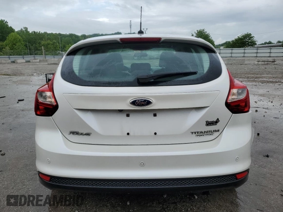 2014 Ford Focus Titanium with VIN 1FADP3N28EL418651, listed as a Copart auction lot 56723475 with 94,773 mi miles and Salvage title. Bid and sale history available at DreamBid. Image 6.