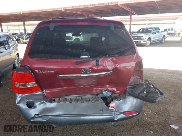 2007 Kia Sorento LX z VIN KNDJD736775666738, wystawiony jako IAAI lot #42371168 z przebiegiem 161 799 mil mil oraz . Historia ofert i sprzedaży dostępna na DreamBid. Obrazek 6.