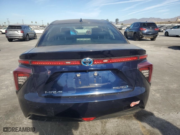 2017 Toyota Mirai with VIN JTDBVRBD3HA003009, listed as a Copart auction lot 77154914 with NaN miles and Salvage Title. Bid and sale history available at carsss.com. Image 6.