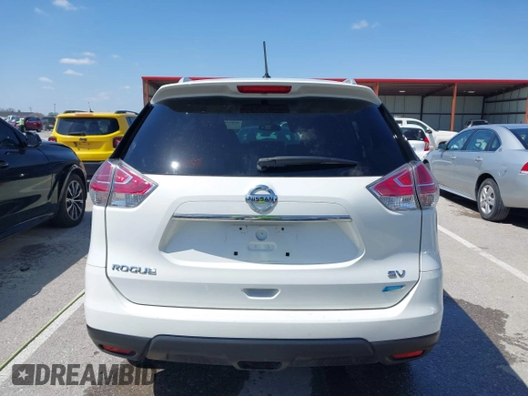 2014 Nissan Rogue SV with VIN 5N1AT2MT2EC812574, listed as a IAAI auction lot 41974060 with 101,017 mi miles and . Bid and sale history available at DreamBid. Image 16.