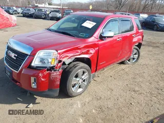 2015 GMC Terrain SLT with VIN 2GKFLXEK2F6392763, listed as a IAAI auction lot 41785630 with 190,080 mi miles and . Bid and sale history available at carsss.com. Image 6.