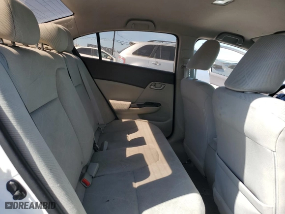 2012 Honda Civic Sdn LX with VIN 19XFB2F50CE328856, listed as a Copart auction lot 52494395 with 152,866 mi miles and Salvage Title. Bid and sale history available at carsss.com. Image 10.
