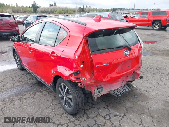 2018 Toyota Prius One z VIN JTDKDTB34J1604846, wystawiony jako IAAI lot #41976214 z przebiegiem 68 949 mil mil oraz . Historia ofert i sprzedaży dostępna na DreamBid. Obrazek 6.