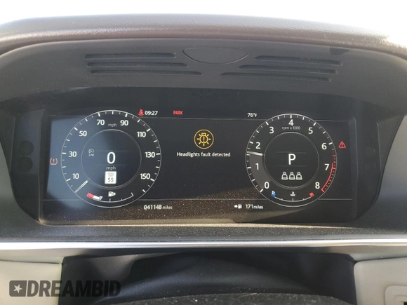 2021 Land Rover Range Rover Sport HSE Silver Edition with VIN SALWR2SU4MA796353, listed as a Copart auction lot 51601425 with 41,148 mi miles and Salvage title. Bid and sale history available at DreamBid. Image 9.