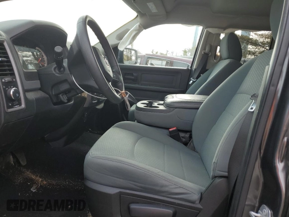 2017 Ram 1500 Express with VIN 1C6RR7FG9HS826900, listed as a Copart auction lot 52293405 with 54,095 mi miles and Salvage Title. Bid and sale history available at carsss.com. Image 7.