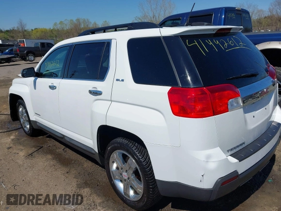 2013 GMC Terrain SLE with VIN 2GKALSEK9D6365991, listed as a IAAI auction lot 41992612 with 151,265 mi miles. Bid and sale history available at carsss.com. Image 3.
