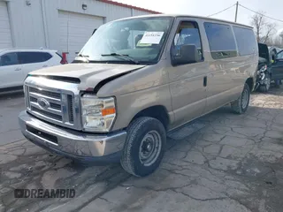 2011 Ford Econoline Passenger XL with VIN 1FBNE3BLXBDA21972, listed as a IAAI auction lot 41151236 with 395,453 mi miles. Bid and sale history available at carsss.com. Image 2.