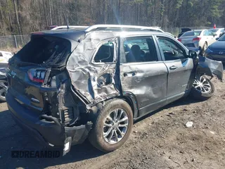 2019 Jeep Cherokee Latitude Plus with VIN 1C4PJMLB3KD424994, listed as a IAAI auction lot 41506691 with 87,912 mi miles and . Bid and sale history available at DreamBid. Image 4.
