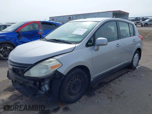 2009 Nissan Versa 1.8 SL with VIN 3N1BC13E49L388740, listed as a IAAI auction lot 41966343 with 125,780 mi miles. Bid and sale history available at carsss.com. Image 17.