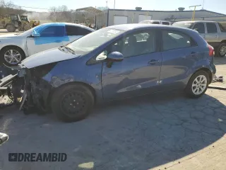 2016 Kia Rio LX with VIN KNADM5A38G6600314, listed as a Copart auction lot 47215154 with 69,251 mi miles and Salvage Title. Bid and sale history available at carsss.com. Image 1.