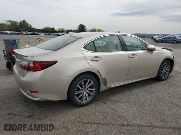 2017 Lexus ES 300h with VIN JTHBW1GG7H2146538, listed as a Copart auction lot 53731235 with 55,615 mi miles and Salvage Title. Bid and sale history available at DreamBid. Image 3.