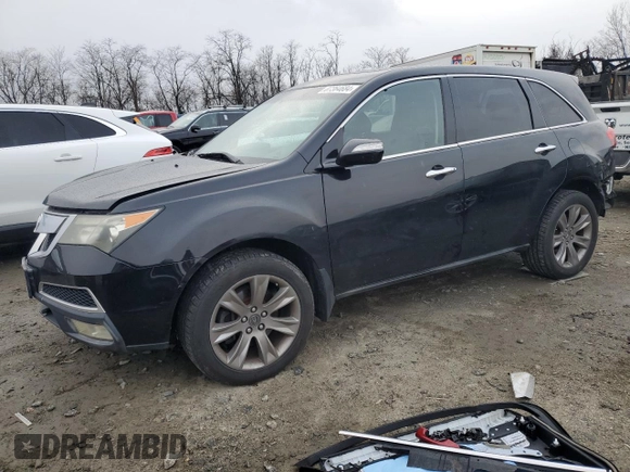 2013 Acura MDX Advance Pkg with VIN 2HNYD2H62DH506937, listed as a Copart auction lot 87364684 with 113,715 mi miles and Non Repairable. Bid and sale history available at carsss.com. Image 1.