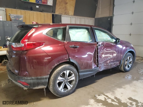 2019 Honda CR-V LX with VIN 2HKRW5H31KH420163, listed as a Copart auction lot 45816735 with 29,881 mi miles and Salvage Title. Bid and sale history available at carsss.com. Image 3.