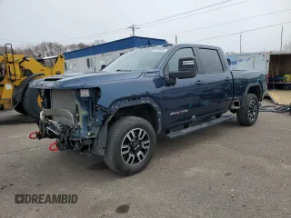 2020 GMC Sierra 2500HD AT4 z VIN 1GT49PEY5LF280109, wystawiony jako Copart lot #51158565 z przebiegiem 99 393 mil mil oraz Szkoda całkowita • Salvage title. Historia ofert i sprzedaży dostępna na DreamBid. Obrazek 1.