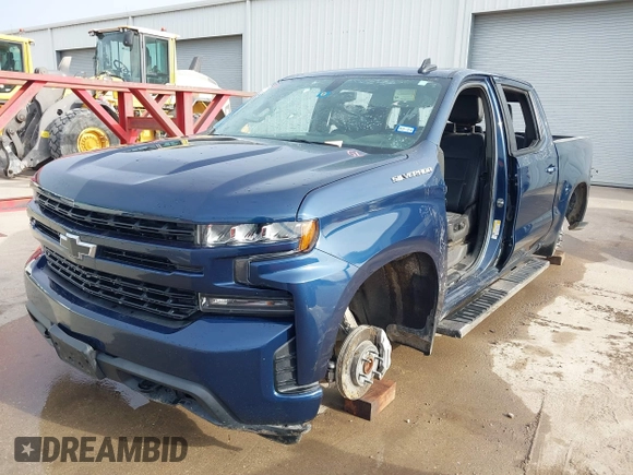2021 Chevrolet Silverado 1500 RST with VIN 1GCPWDED8MZ227633, listed as a IAAI auction lot 41293618 with Not Provided miles. Bid and sale history available at carsss.com. Image 6.