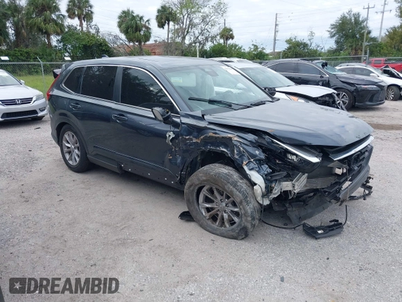 2024 Honda CR-V EX-L with VIN 2HKRS3H76RH300811, listed as a IAAI auction lot 40879908 with 26,586 mi miles and . Bid and sale history available at DreamBid. Image 1.