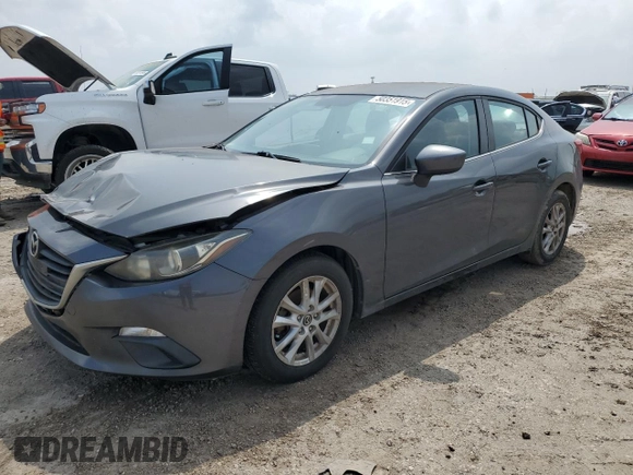 2014 Mazda 3 i Touring with VIN JM1BM1V73E1173070, listed as a Copart auction lot 50351915 with 11,952 mi miles and Salvage Title. Bid and sale history available at DreamBid. Image 1.