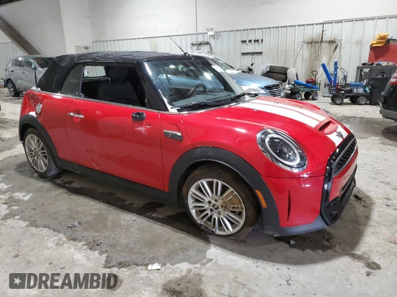 2024 MINI Convertible Cooper S с VIN WMW43DL06R3S17556, выставлен на аукционе Copart как лот 88520075 с пробегом 10 529 миль миль и Списание • Salvage title. История ставок и продаж доступна на DreamBid. Изображение 4.