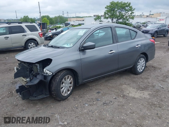 2017 Nissan Versa SV with VIN 3N1CN7AP6HL861008, listed as a IAAI auction lot 42241273 with 101,492 mi miles and . Bid and sale history available at DreamBid. Image 2.