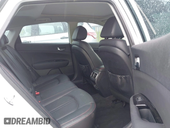 2018 Kia Optima SX with VIN 5XXGW4L2XJG247253, listed as a IAAI auction lot 42236935 with 40,737 mi miles and . Bid and sale history available at DreamBid. Image 8.