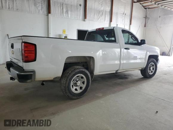 2018 Chevrolet Silverado 1500 Work Truck with VIN 1GCNCNEC8JZ904561, listed as a Copart auction lot 45164235 with 138,354 mi miles and Salvage Title. Bid and sale history available at DreamBid. Image 3.