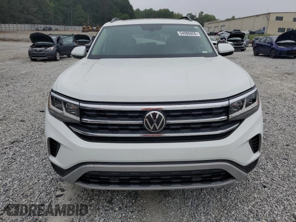 2023 Volkswagen Atlas SE with VIN 1V2JP2CA9PC520933, listed as a Copart auction lot 55444405 with 37,945 mi miles and Salvage title. Bid and sale history available at DreamBid. Image 5.