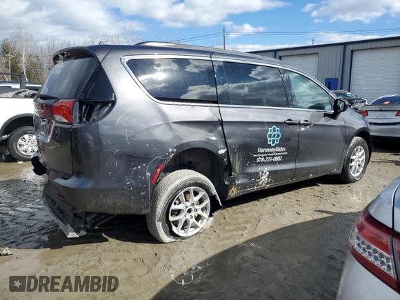 2021 Chrysler Voyager LXi z VIN 2C4RC1DGXMR525803, wystawiony jako Copart lot #46672535 z przebiegiem 62 792 mil mil oraz Szkoda całkowita • Salvage title. Historia ofert i sprzedaży dostępna na DreamBid. Obrazek 3.
